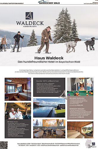 Hundehotel im Bayerischen Wald